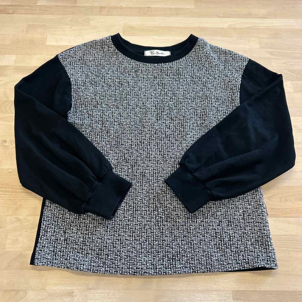Syn Burches Size S Black Sweatshirt