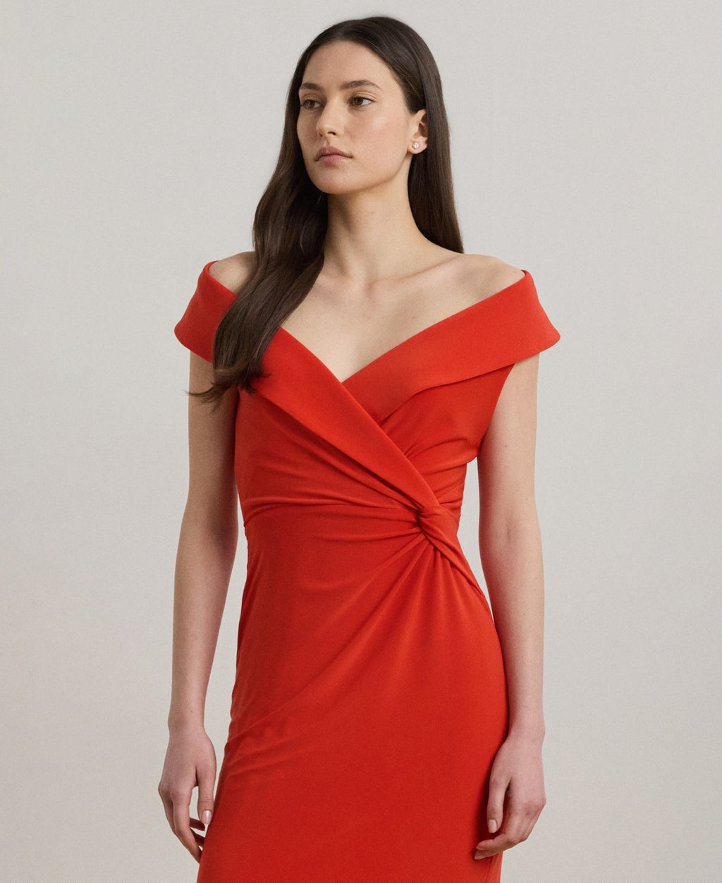 Ralph Lauren Size 8 Tomato Red New Dress
