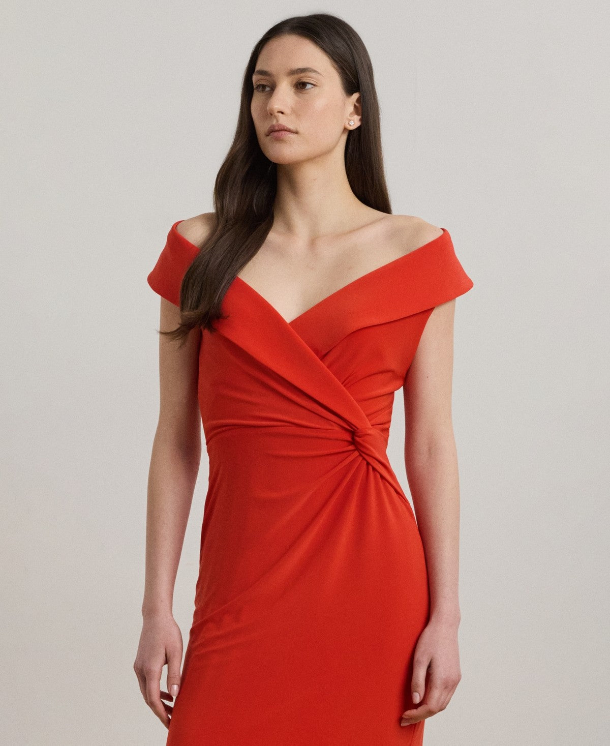 Ralph Lauren Size 8 Tomato Red New Dress