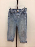 NYDJ Size 8 Blue Preloved Capris