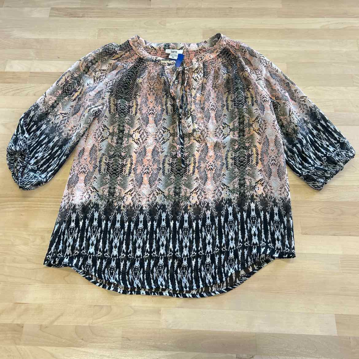 Bar III Size XS Pink Blouse