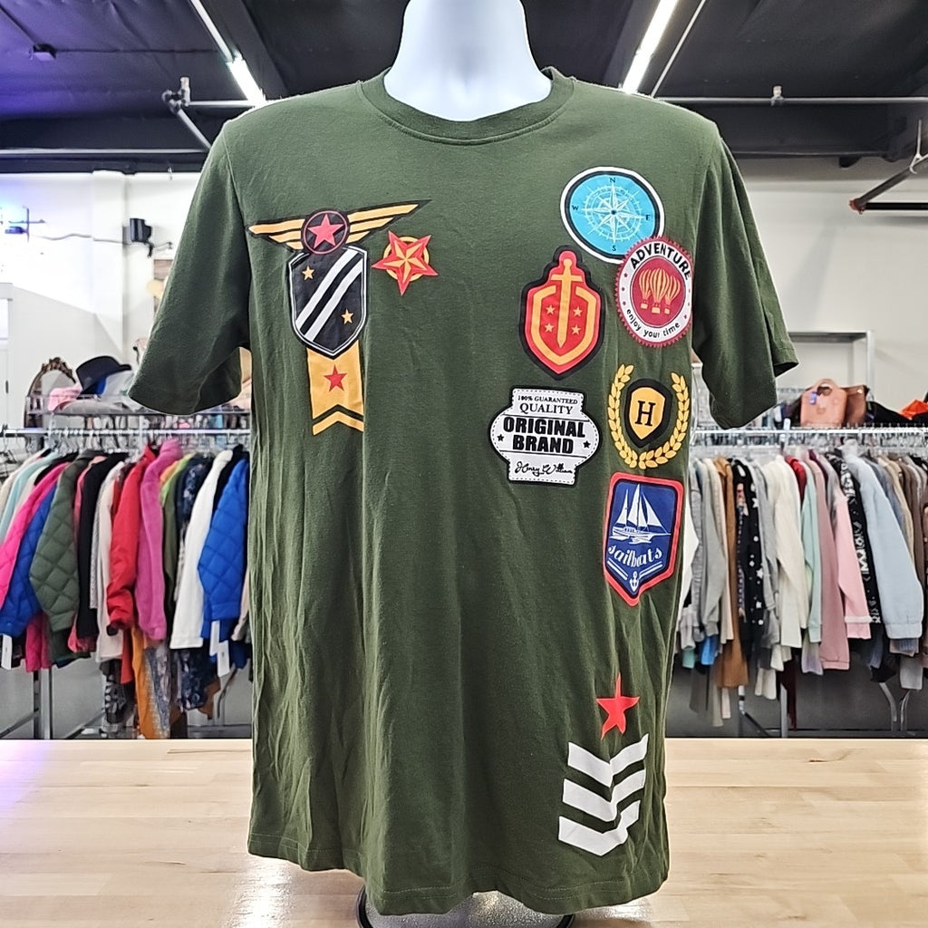 Henry Williams Size M Green T-shirt