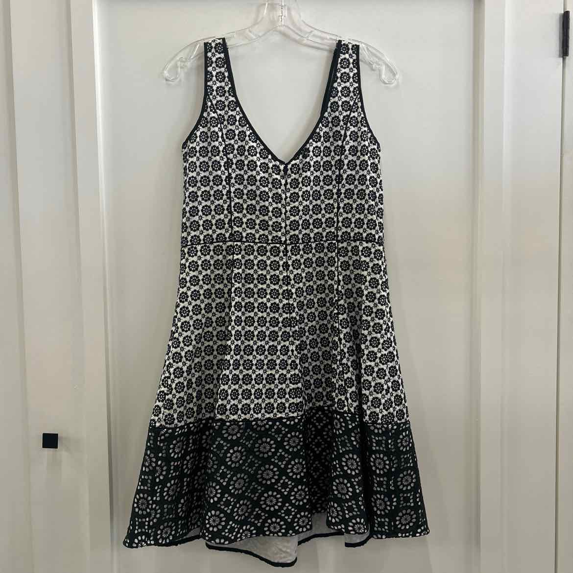 Betsey Johnson Size 12 Black White Preloved Dress