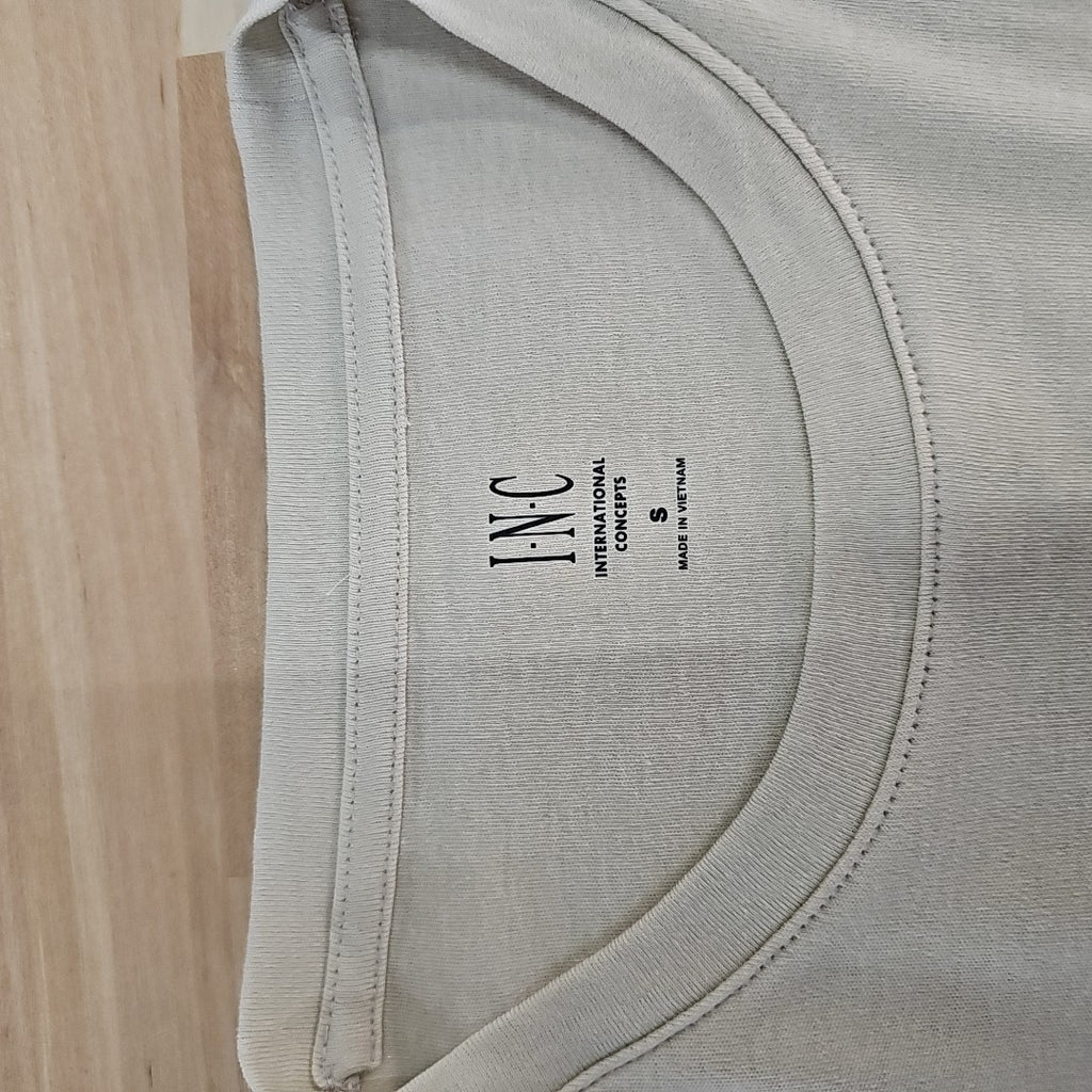 INC Men's Size S Cream MENS T-shirt