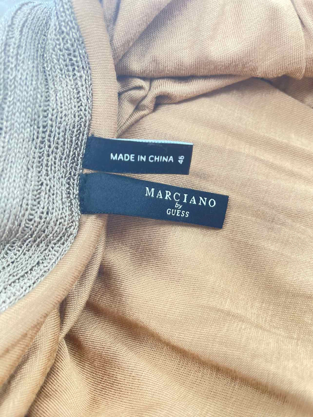 Marciano Size 6 Gold New Dress