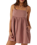 O'Neil Size L Hadia Dress - Burlwood