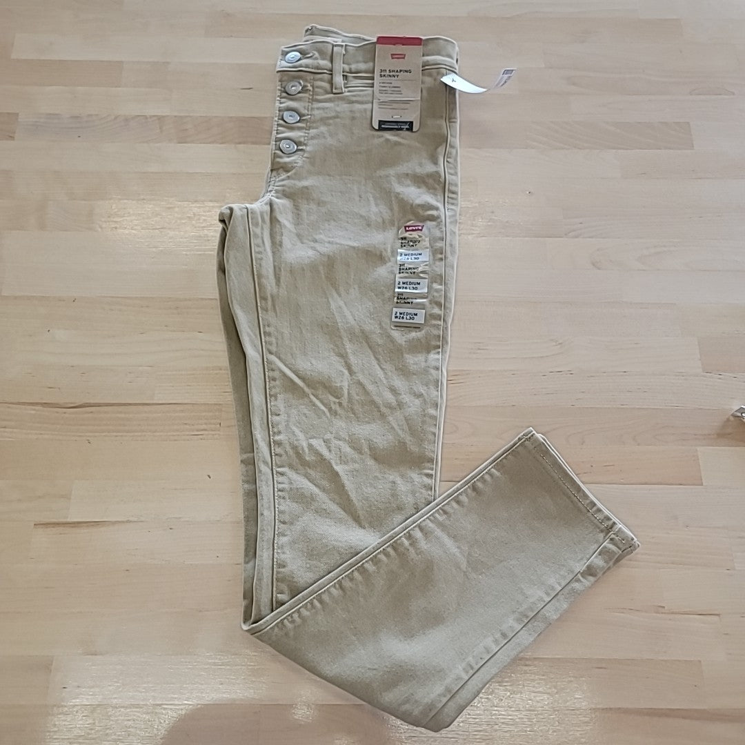 Levi's Size 26 Beige Pants