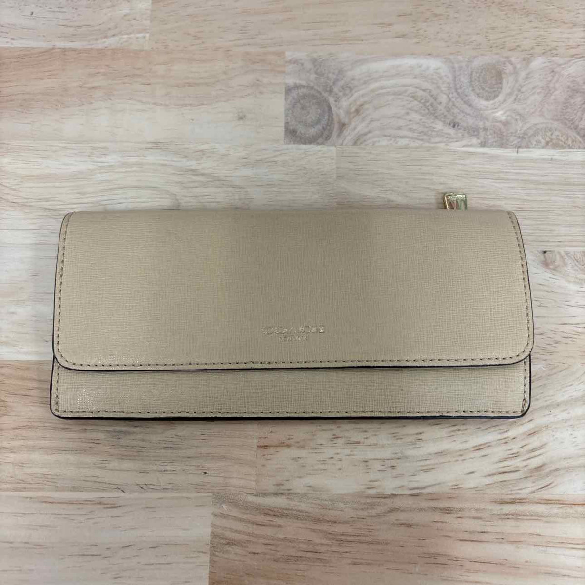 Coach Tan Leather Wallet