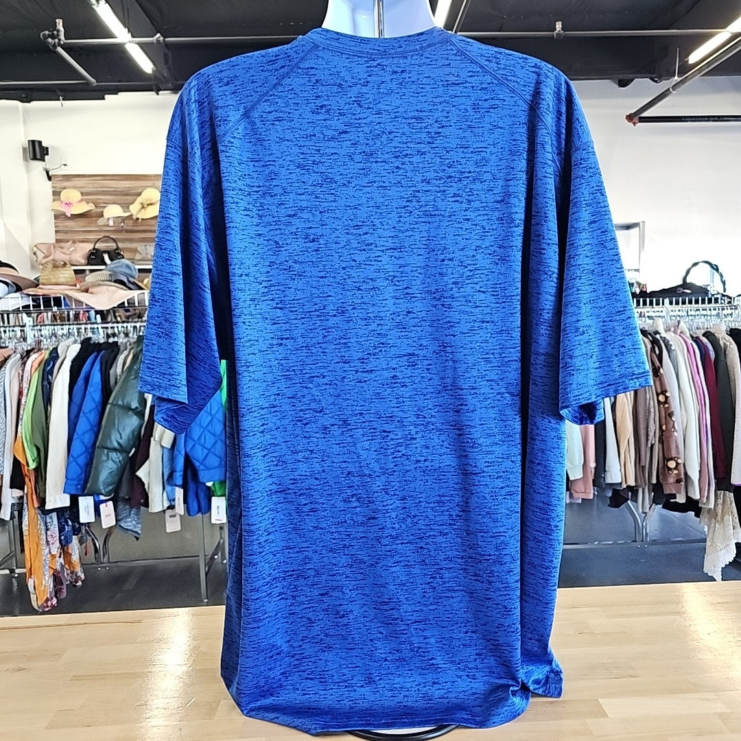 Badger Sprort Size 3XL Blue MENS T-shirt