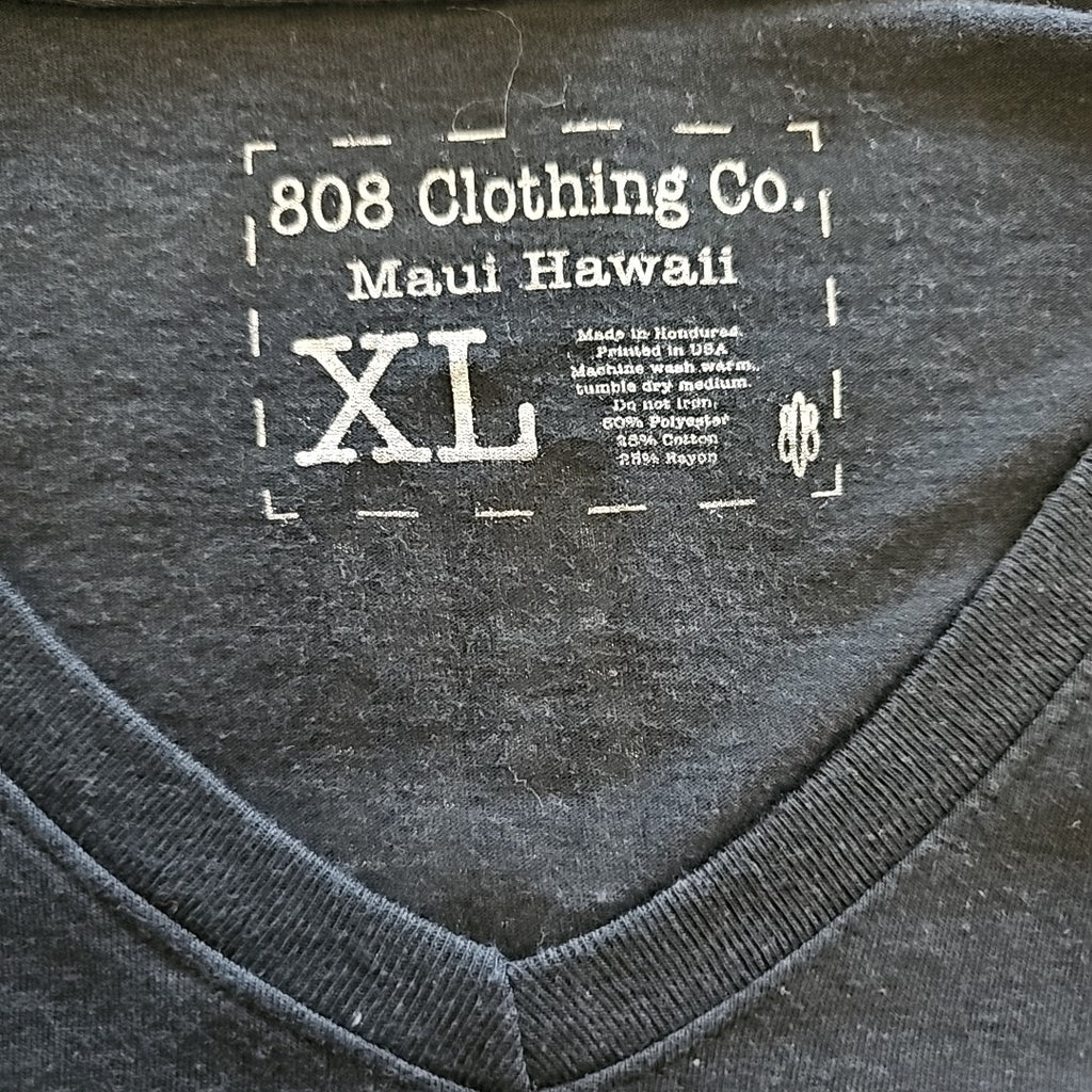808 Clothing Co. Size XL Black T-shirt