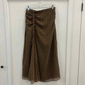 Calvin Klein Size 6 Brown/Black Preloved Skirt