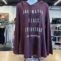 Ever Hottie Size L Burgandy Preloved Sweater