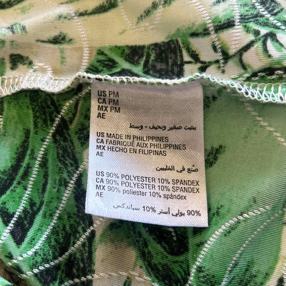 JM Collection Size PM Green Preloved Blouse LS