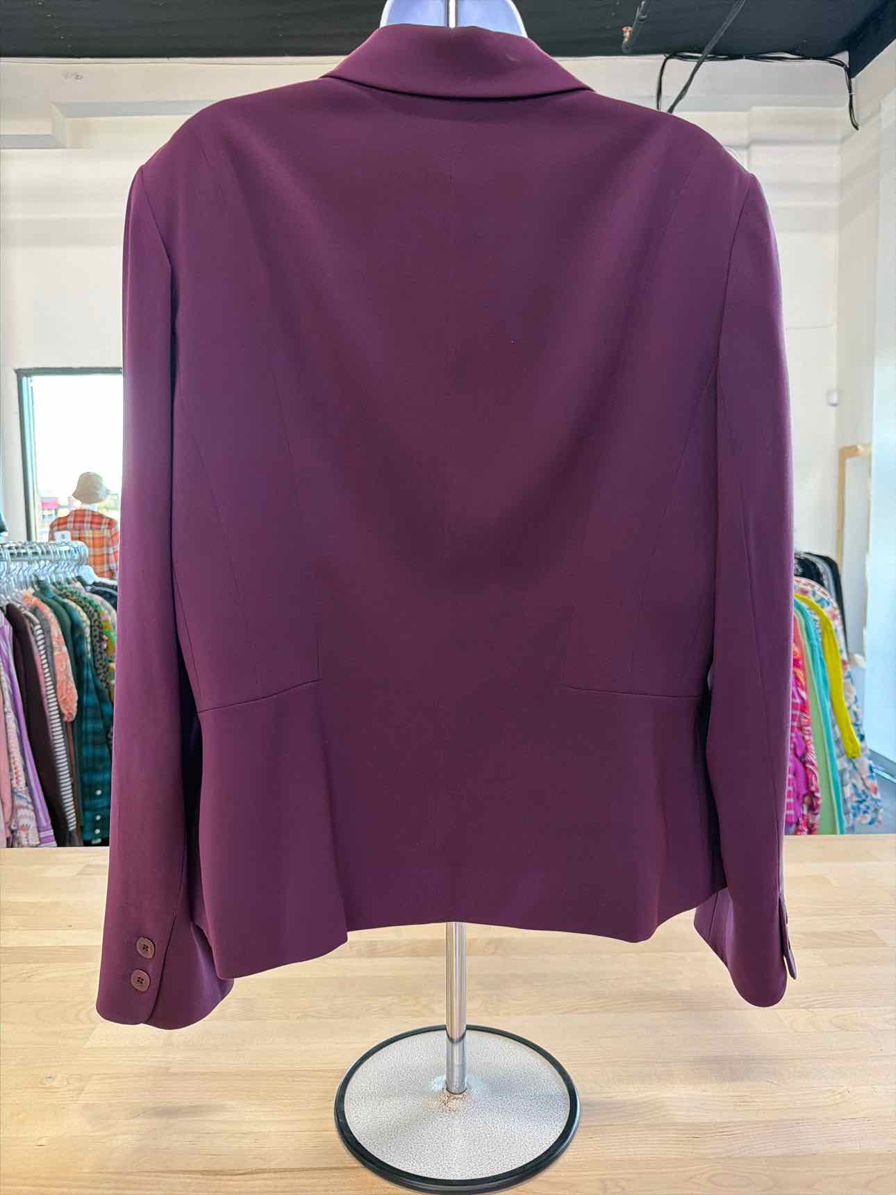 Jones New York Size 14 Purple 2 pc Dress Set