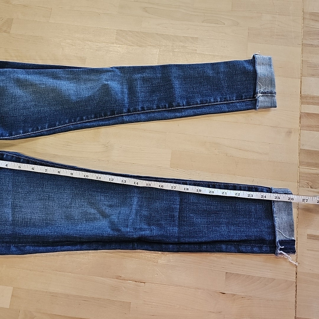 Adriano Goldschmied Size 25 Blue Denim Preloved Jeans