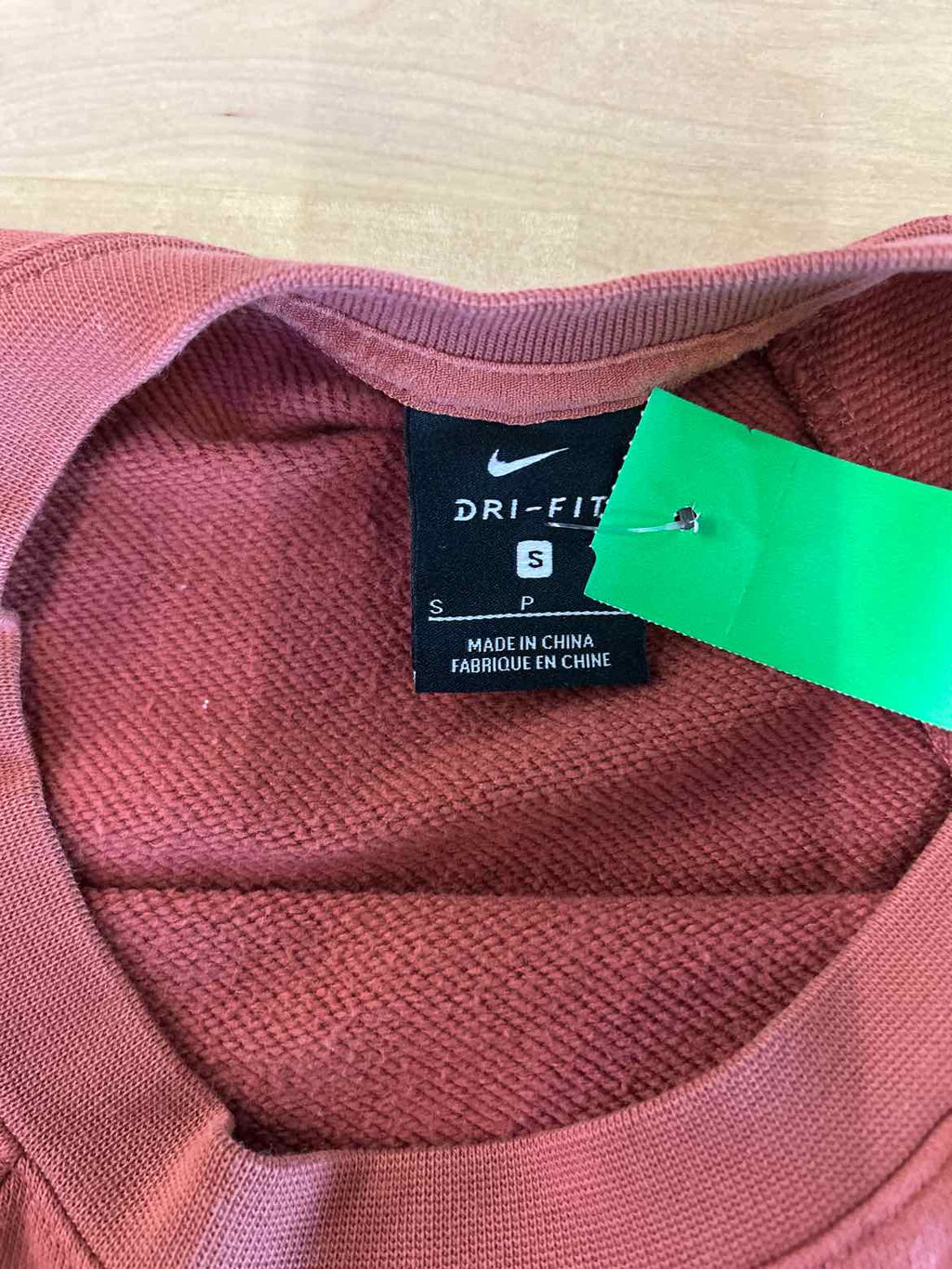 Nike Size S Bronze Preloved Sweater