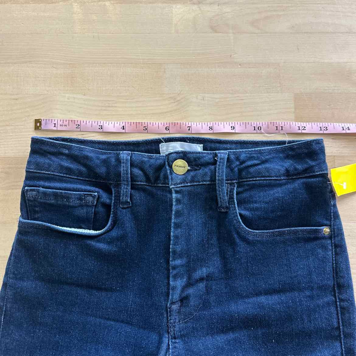 Frame Size 1 Blue Denim Jeans