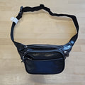 Mancini Black Fanny Pack