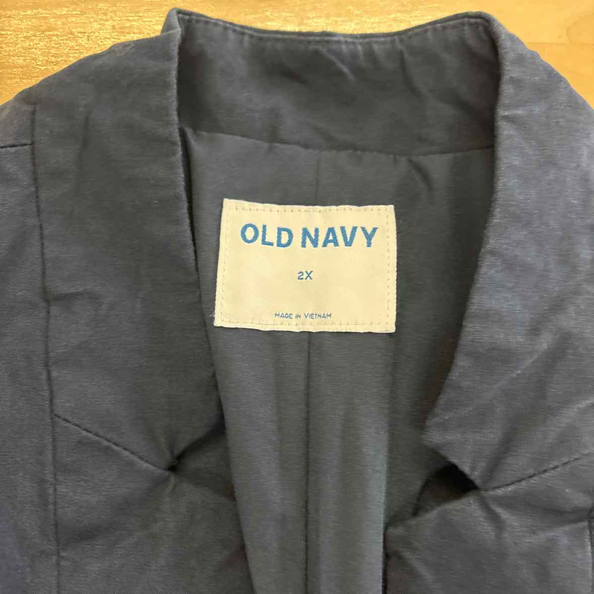 Old Navy Size 2X Navy Blazer