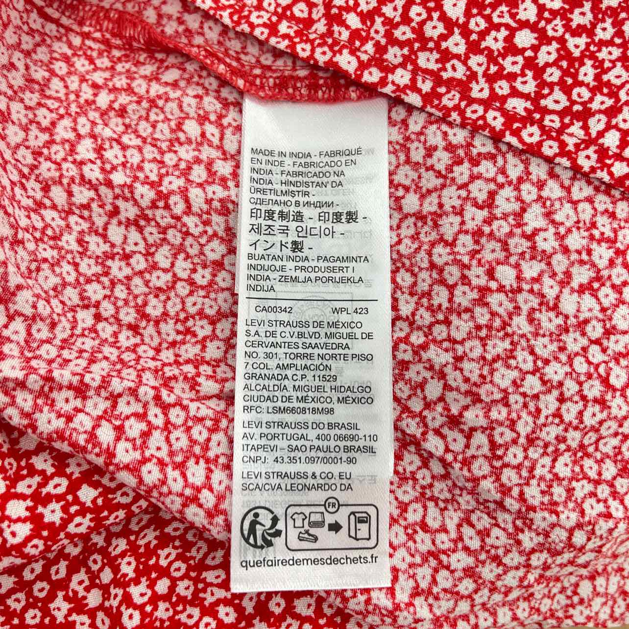 Levi's Size XL Red New Dress