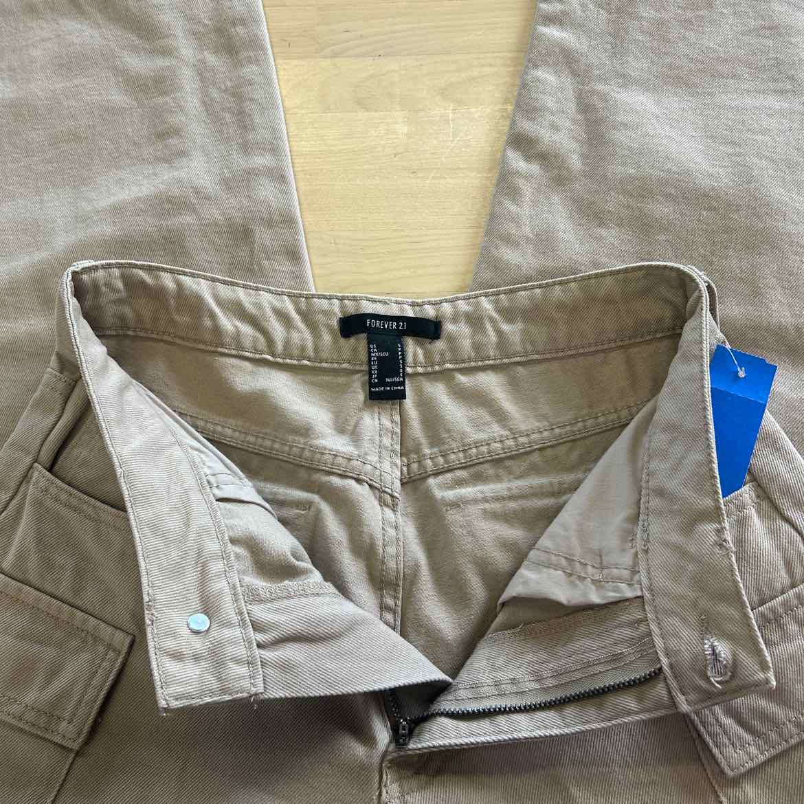 Forever 21 Size S Tan Preloved Pants