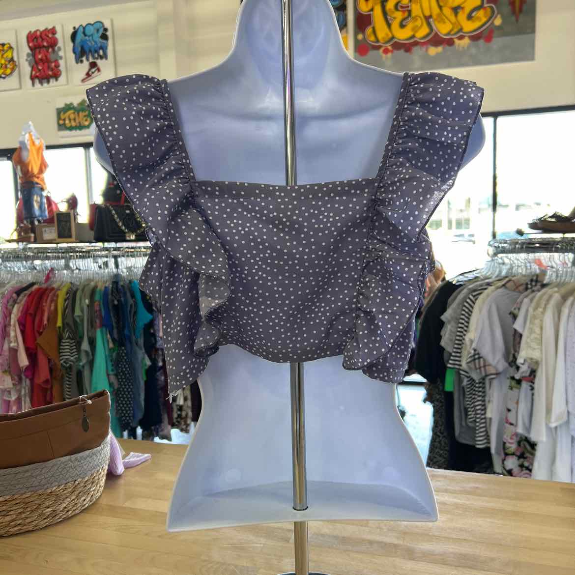 SSS Size S Lilac Preloved 2 pc Dress Set