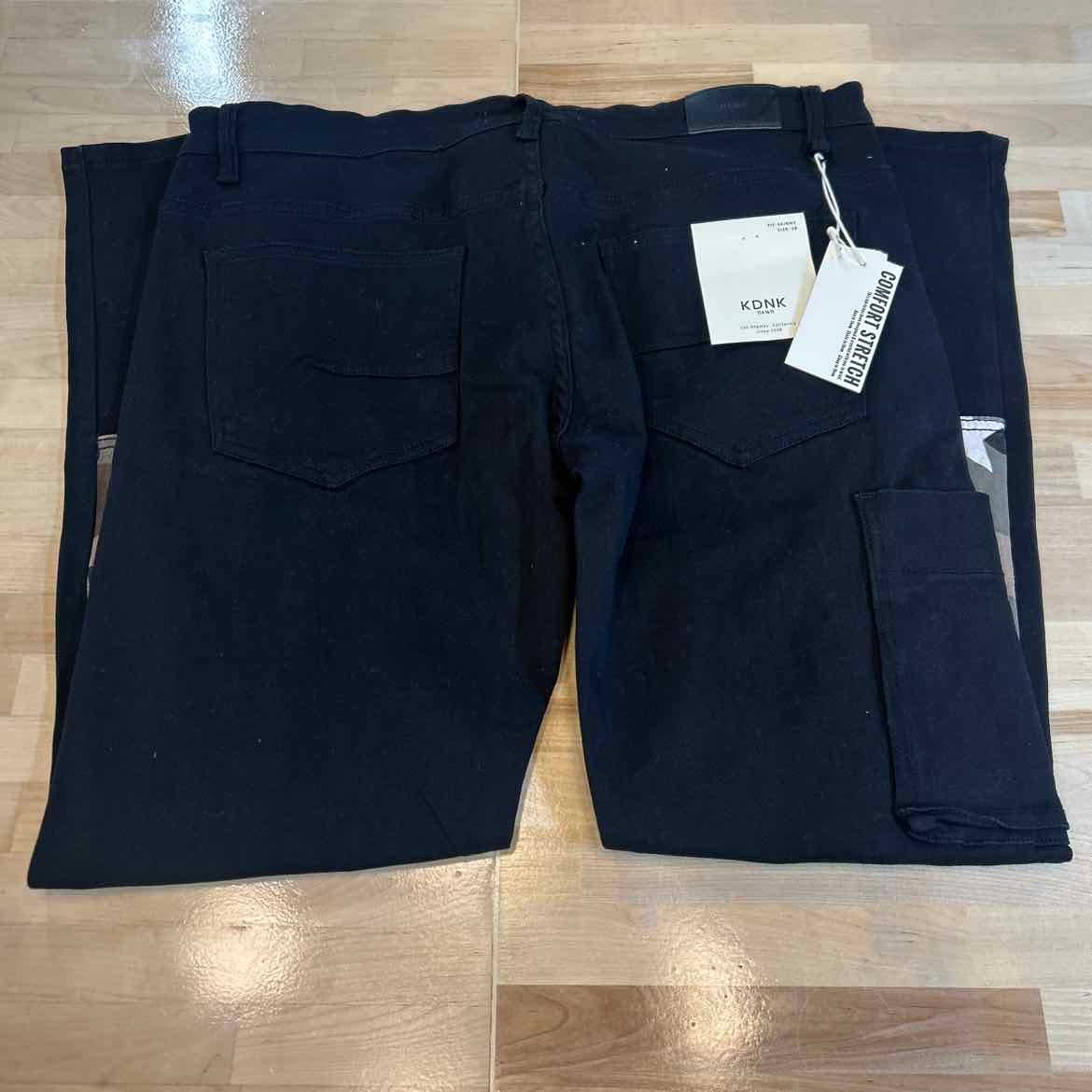 KDNK Size 38 Black MENS Jeans
