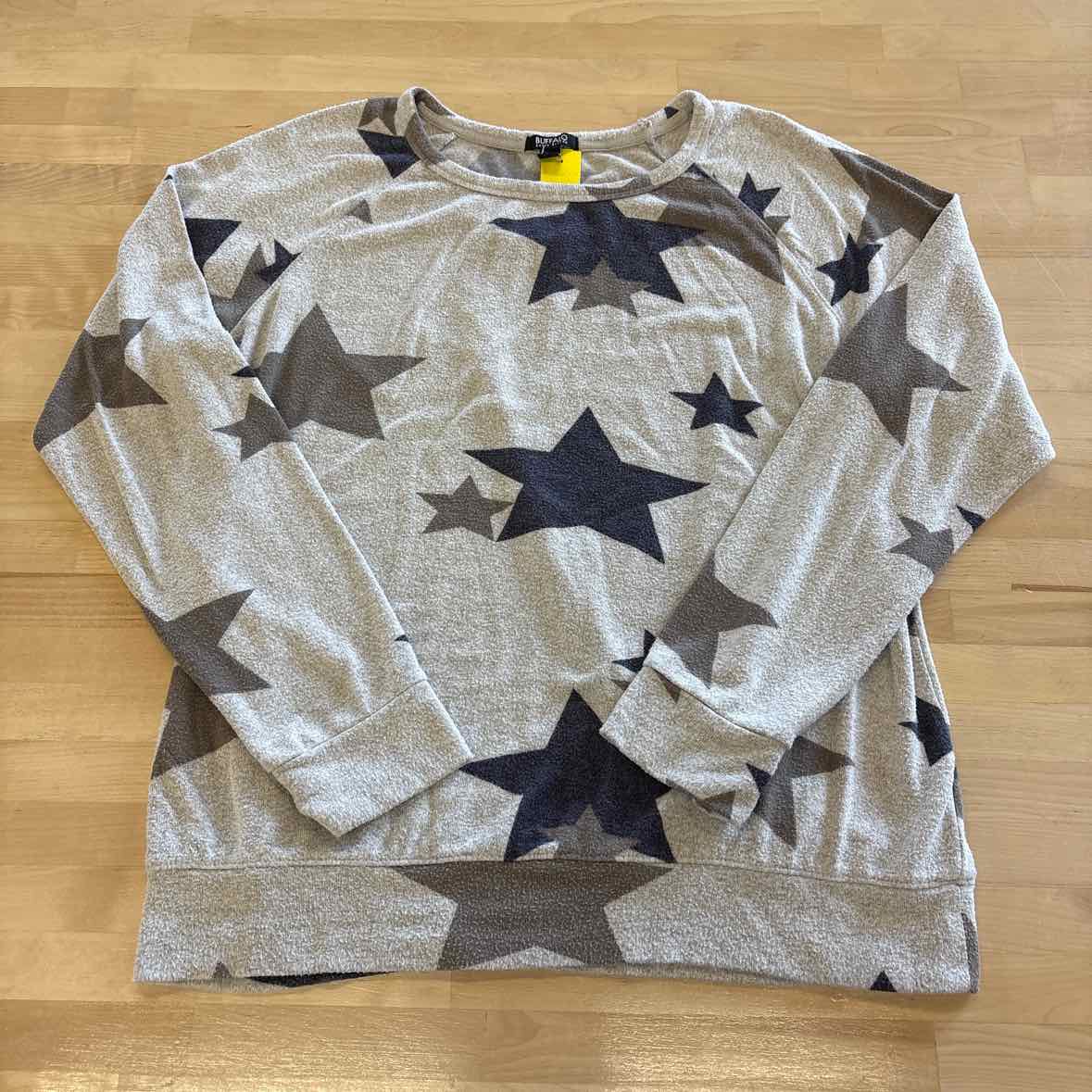 Buffalo Size L Gray Sweater