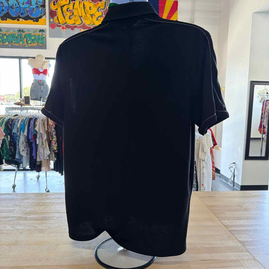 Express Size L Black Preloved MENS Polo