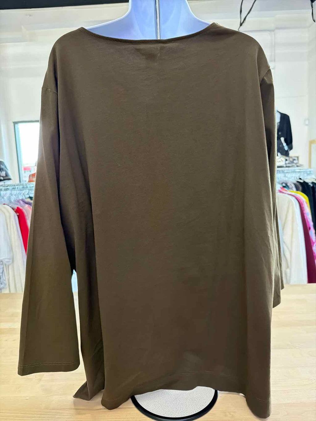 Ralph Lauren Size 2X Green Tunic