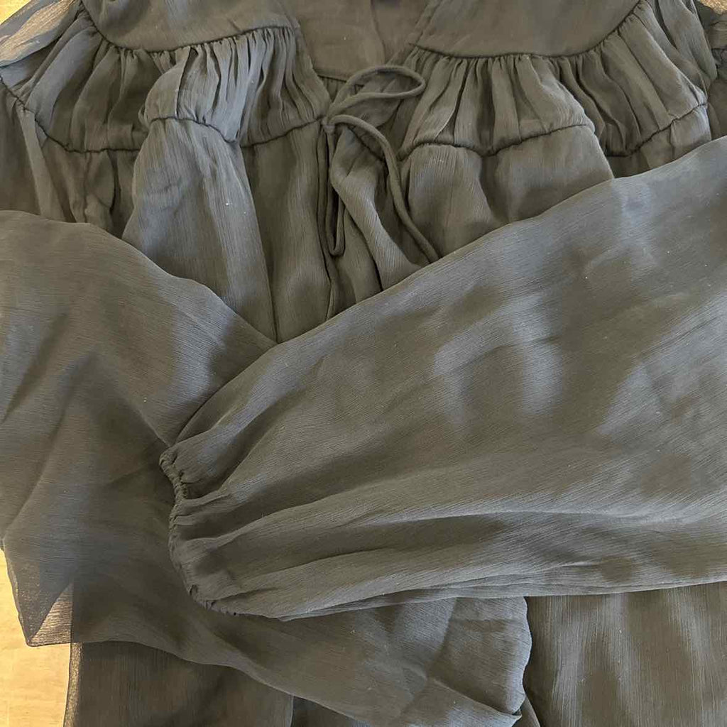 Old Navy Size M Black Blouse