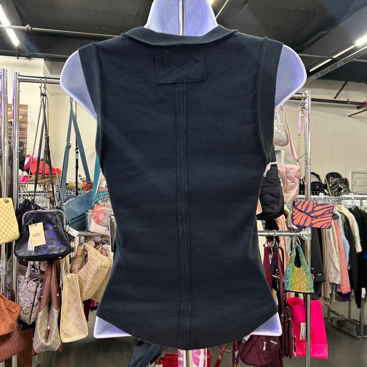 Free People Size S Black Tank