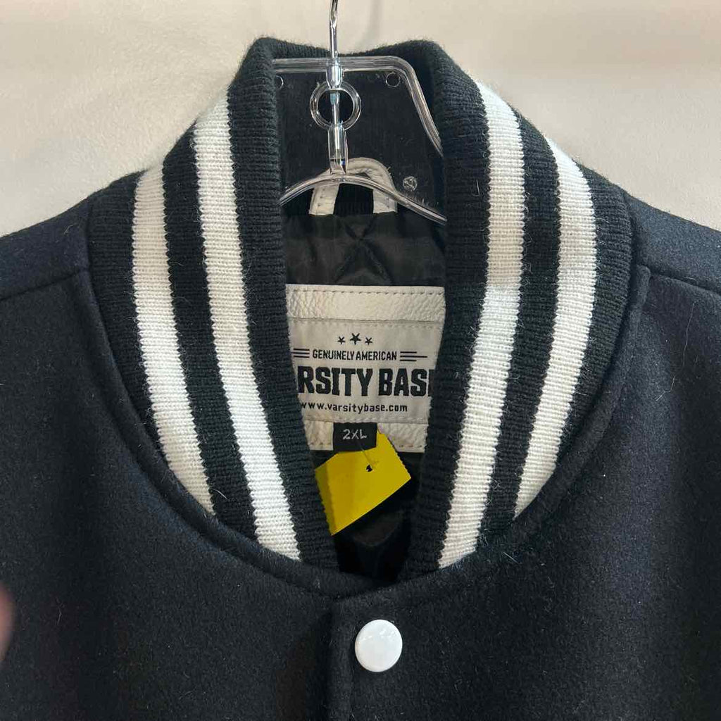 Varsity Base Size 2XL Black MENS Jacket