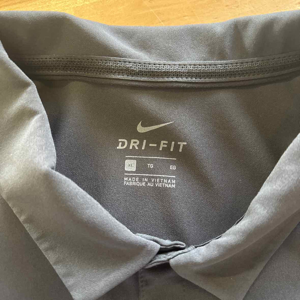 Nike Size XL Black Preloved MENS Polo