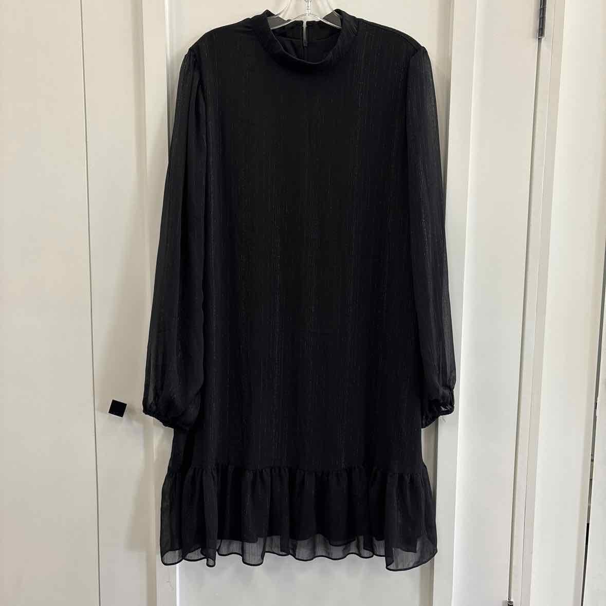 BCBG Size XL Black Dress