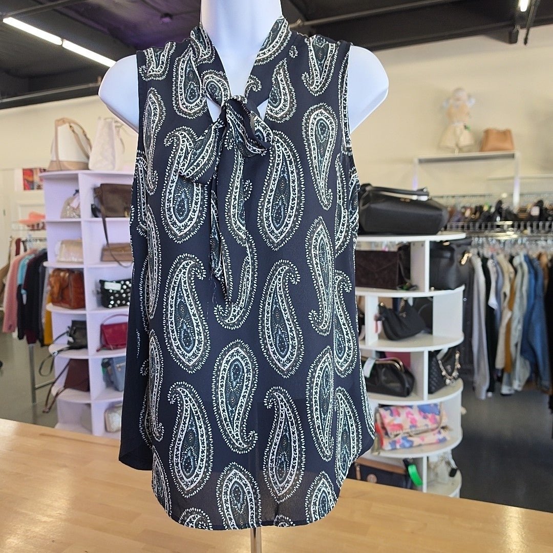 Ann Taylor Size S Blue Preloved Sleeveless