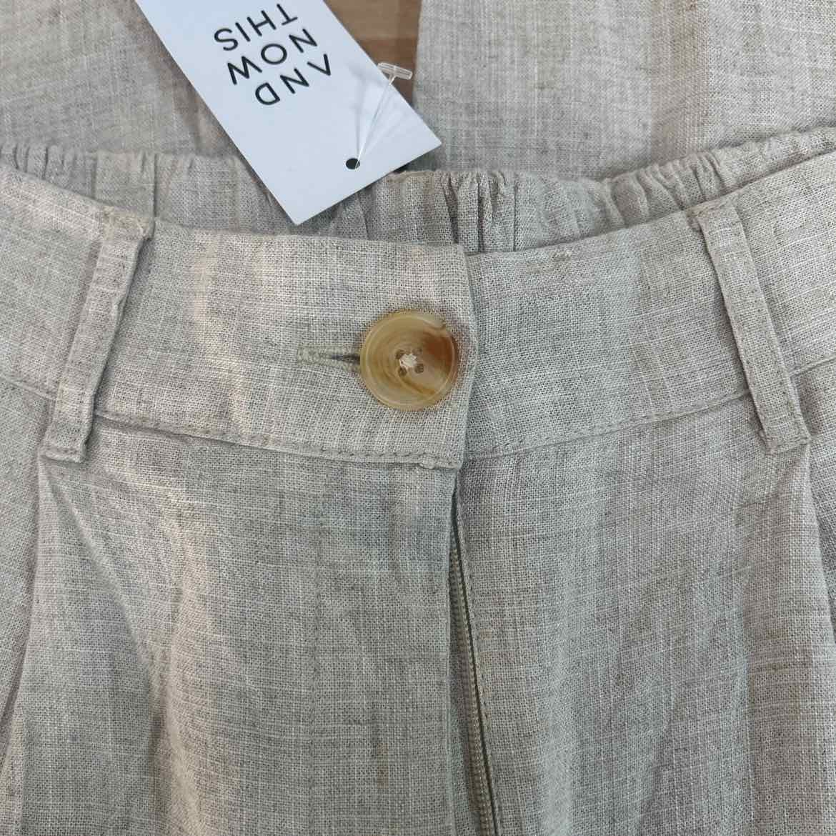 AND NOW THIS Size S Tan New Pants