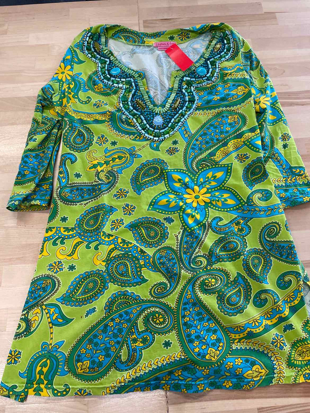 Joyous Size M Green Blouse