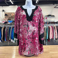 Ashley Stewart Size 14 Pink Blouse