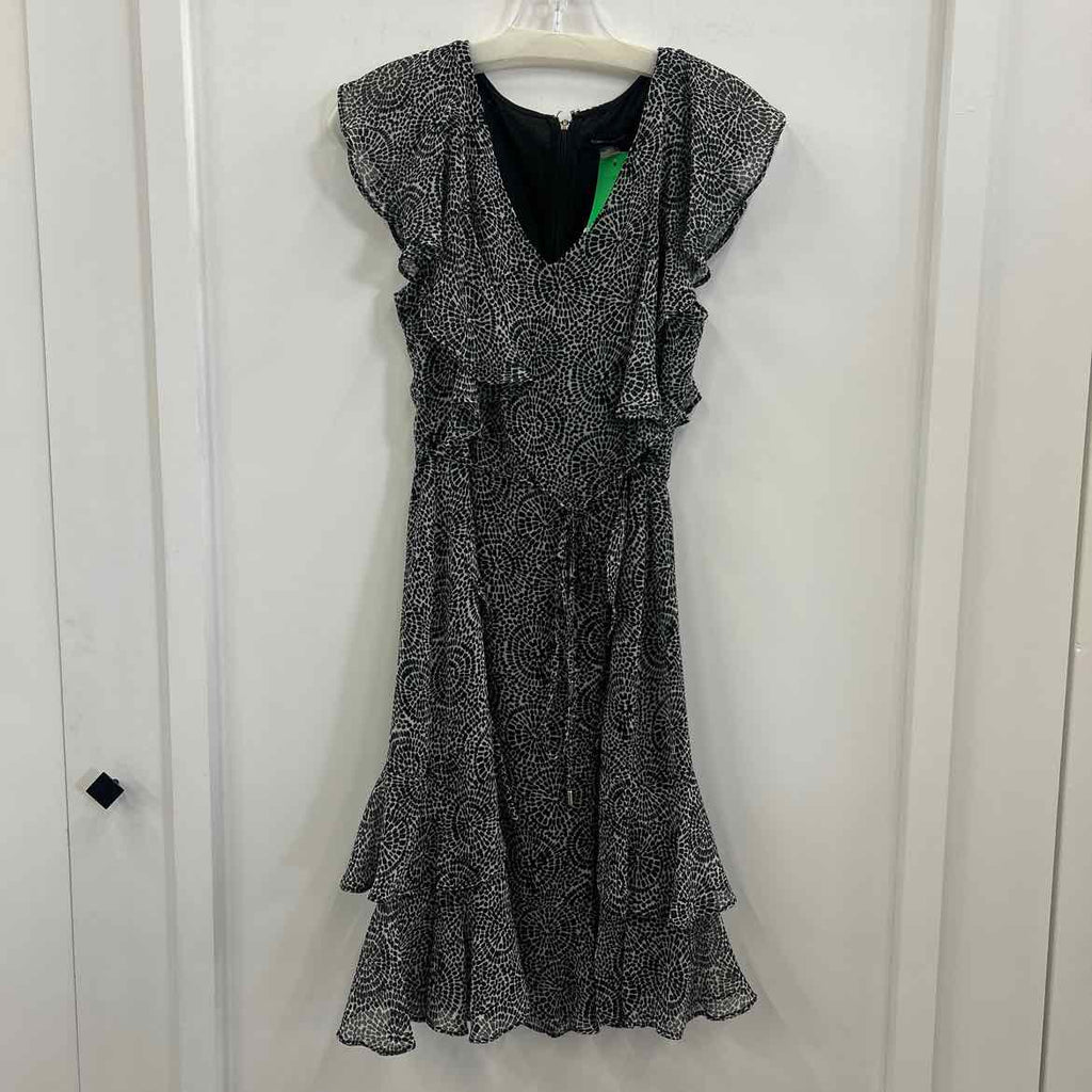 Tommy Hilfiger Size 4 Black White Preloved Dress