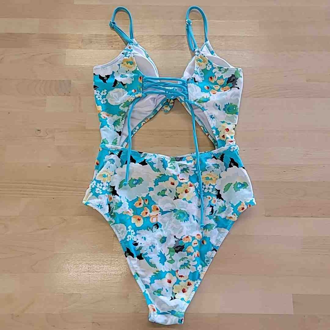 Cupshe Size M Blue Swimsuit
