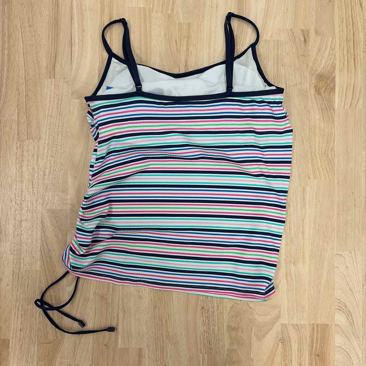beach house Size 10 Blue & pink Swimsuit Bottom/Top