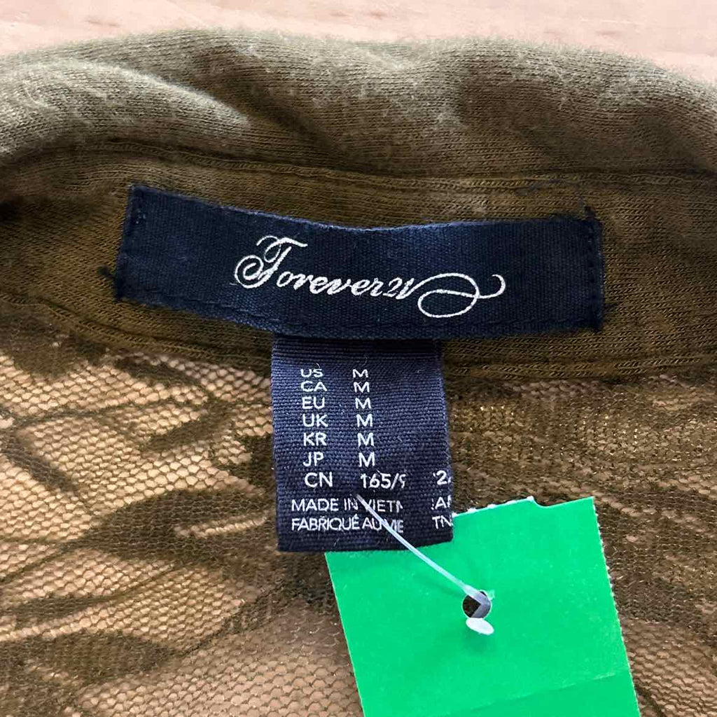 M Green Lace Preloved Longsleeve