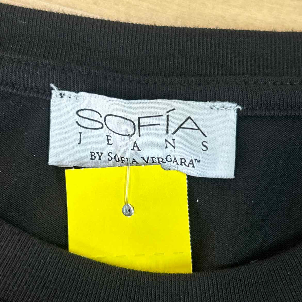 Sofia Size XL Black Preloved T-Shirt SS