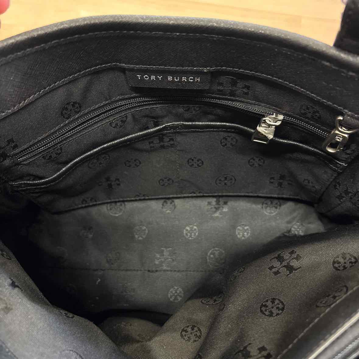 Tory Burch Gray Tote Handbag