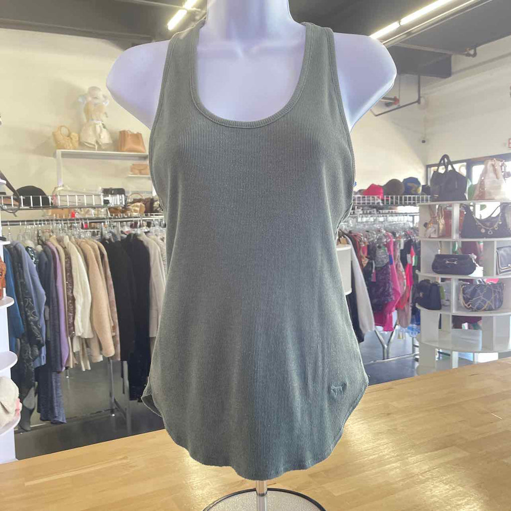 Pink Size S Green Preloved Tank