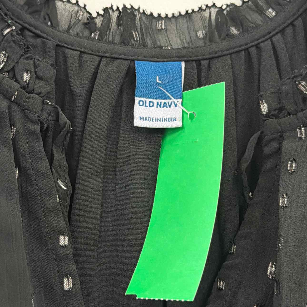 Old Navy Size L Black Preloved Dress