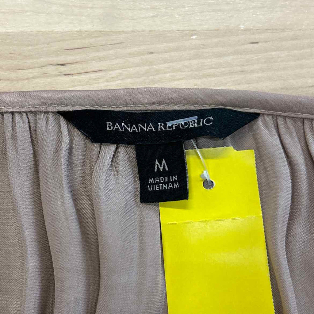 Banana Republic Size M Tan Blouse