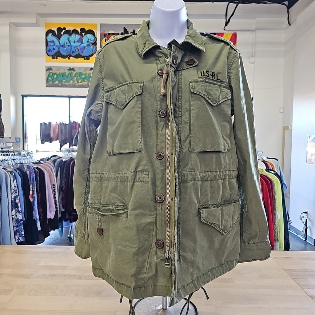 Ralph Lauren Size M Green Preloved Jacket