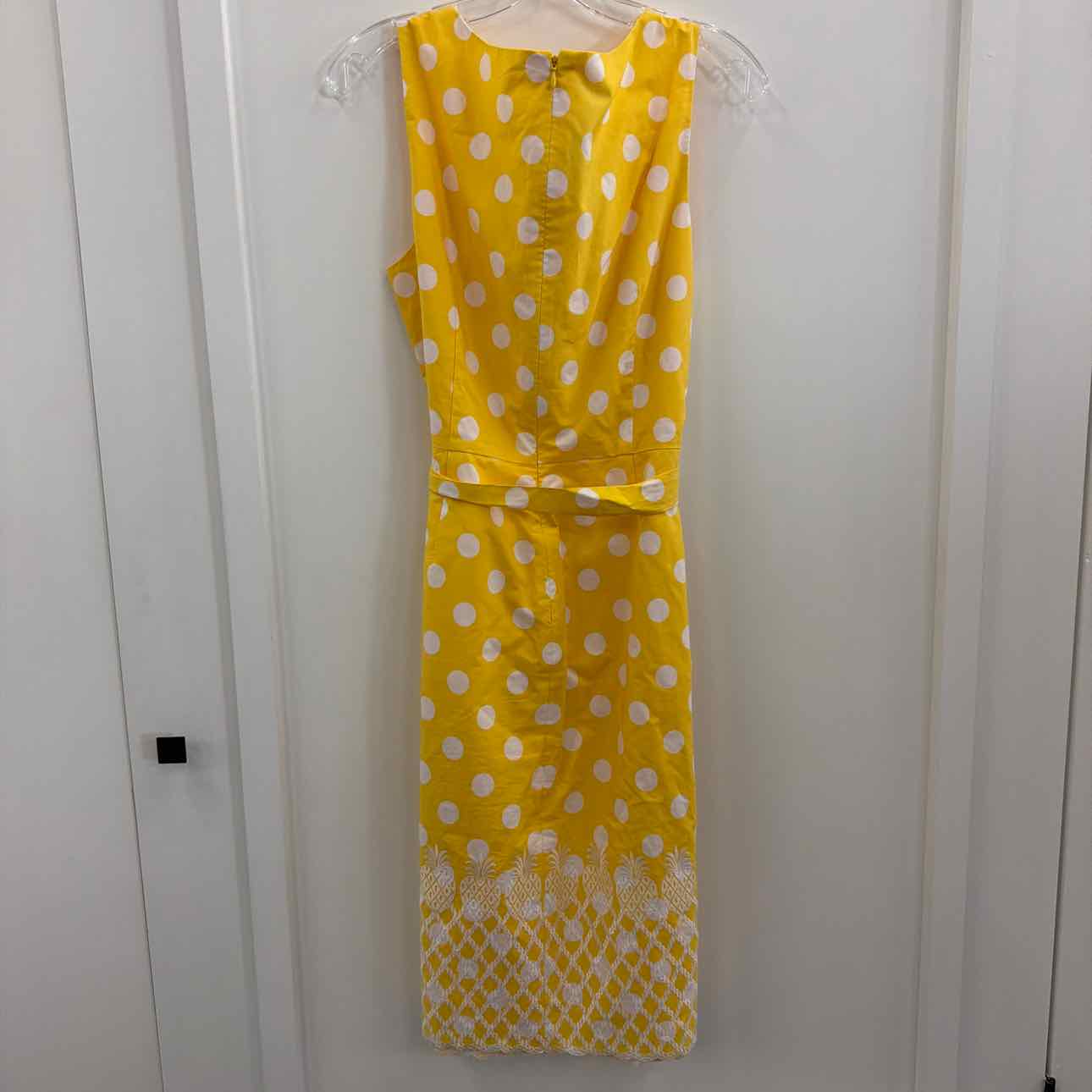 Talbots Size 10 Yellow Preloved Dress